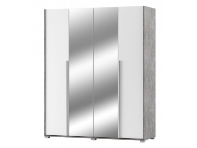 Четирикрилен гардероб с огледало АЛЕКСА 4Д